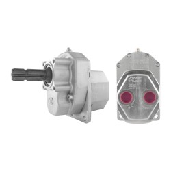 PTO GEARBOX, MALE SHAFT, RATIO 1:3,0 or 1:2,0 30KW for gear pump group 3 PZ30-WOM series