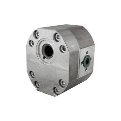 HYDRAULIC GEAR PUMP, GROUP 2, CLOCKWISE, 3/4" INLET & 1/2" OUTLET BSP PORTS, 2 BOLT  FLANGE, DISPLACMENT 8-32 ccm