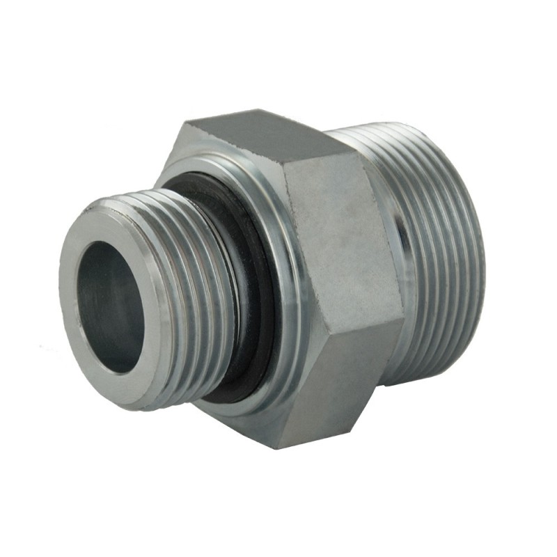 Straight screw-in fitting with soft seal ZP 1 / 3/4 ED