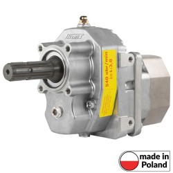 copy of PTO GEARBOX, MALE SHAFT, RATIO 1:3,0 or 1:2,0 for gear pump group 3, PZA-C-72X.NE series