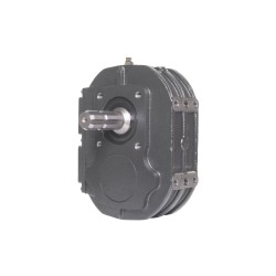 CAST IRON PTO GEARBOX, FOR GROUP 3 SAE-BB PUMPS, 6 SPLINED 1-3/8" MALE SHAFT