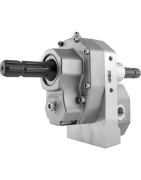 PTO gearbox with drive stub